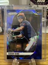 2025 Prizm Baseball Prospect Blue Cracked Ice Carson Benge 222