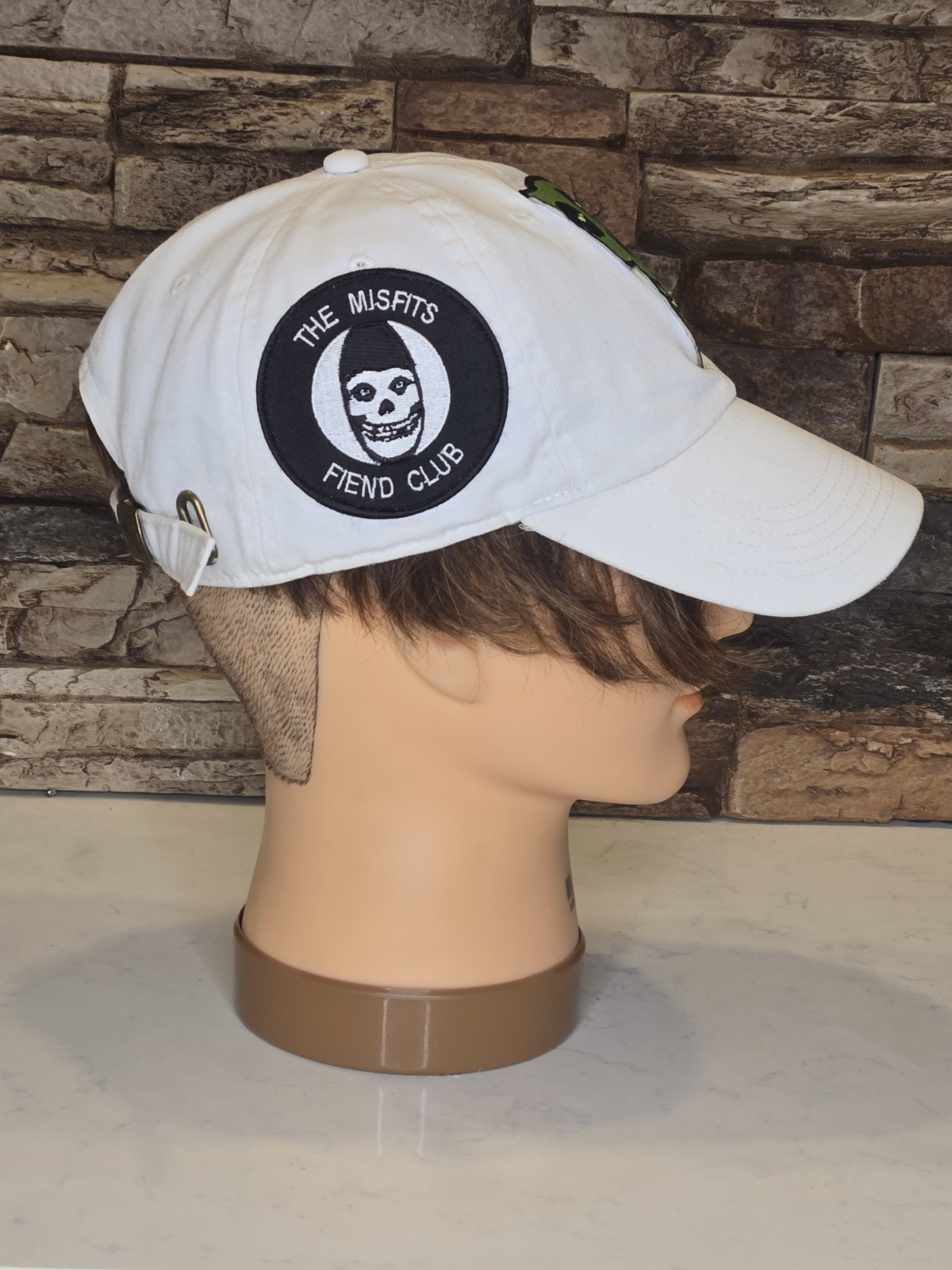Misfits Sewn Patch Strapback Hat - image 3