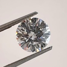 0.81 ct Round Brilliant Cut Natural Diamond GIA SI1 D