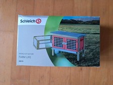 Schleich 42019 Farm Life Kaninchenstall Hasenstall mit Außengehege