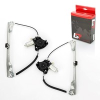 2X Elektrischer Fensterheber Mit Motor Vorne Links Rechts FüR Renault Clio Ii 2