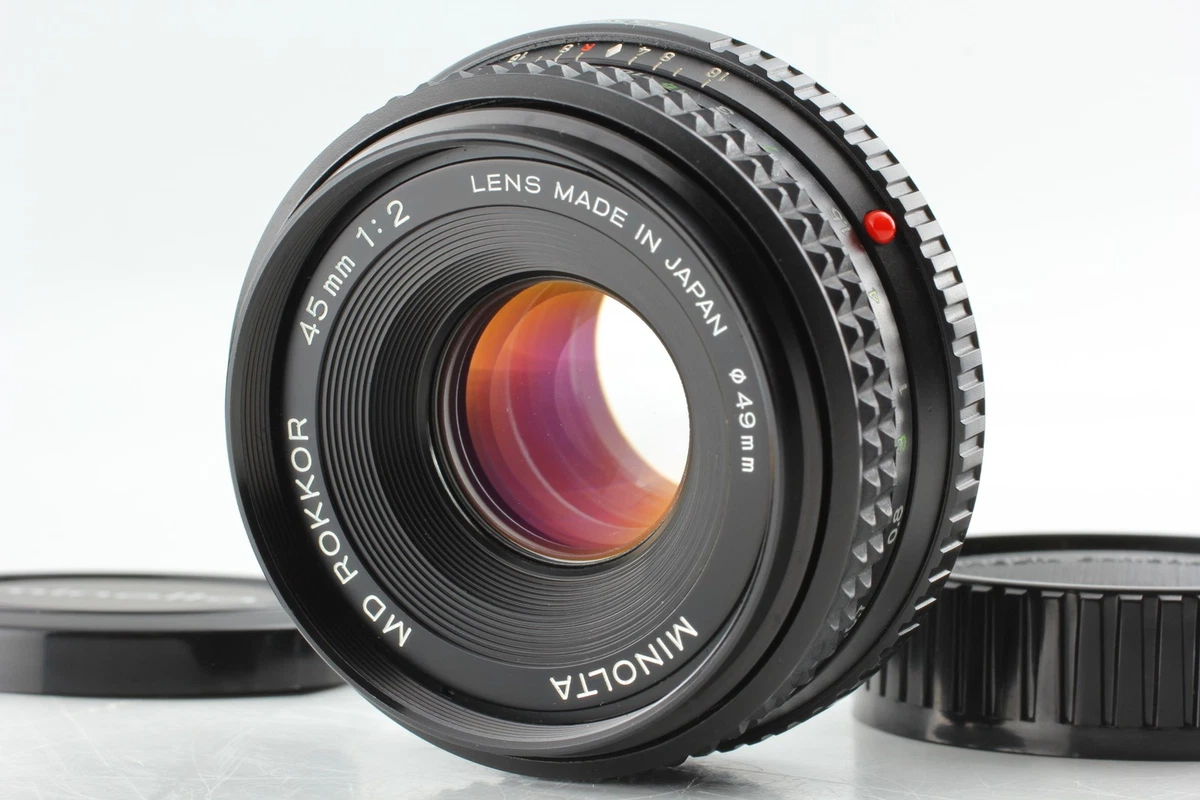 Minolta f/2 Camera Lenses 45mm Focal for sale - eBay