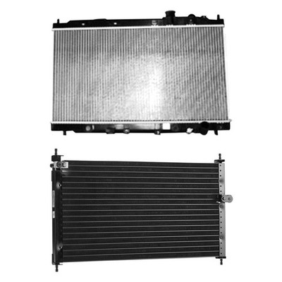 For Acura Integra 1994-2001 TYC BNDL-475137 Radiator & Condenser Kit