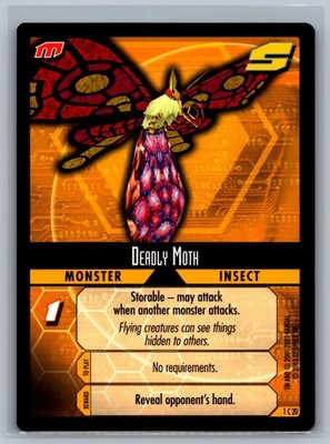 .hack ENEMY TCG Deadly Moth #1C20 CCG DOT Contagion