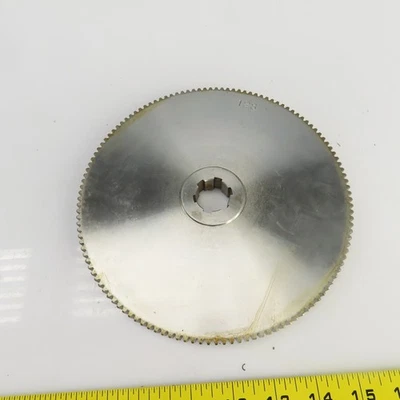 Engrenage À Dents N° 128 20° 7,775" OD 0,944" Alésage À Dents 6 Largeur 5/8" - Photo 1/4