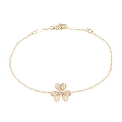Van Cleef & Arpels Frivole Mini Diamant Armband 18KYG Gelbgold gebraucht Damen