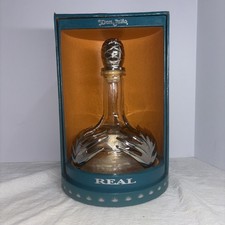 Decantador Botella Vacía Real Tequila Añejo Don Julio con Estuche Giratorio