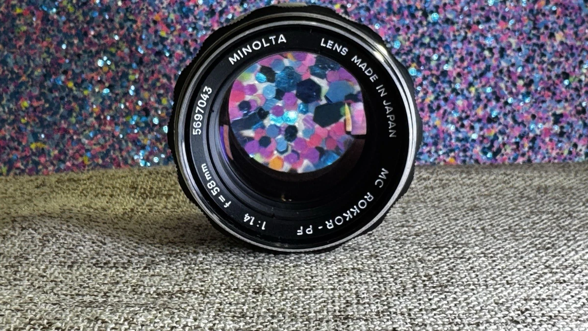 Minolta f/1.4 Lenses 58mm Focal for sale | eBay