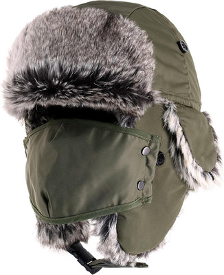 Waterproof Winter Trappers Unisex Premium Strength Ushanka Ear Flap Chin Strap C