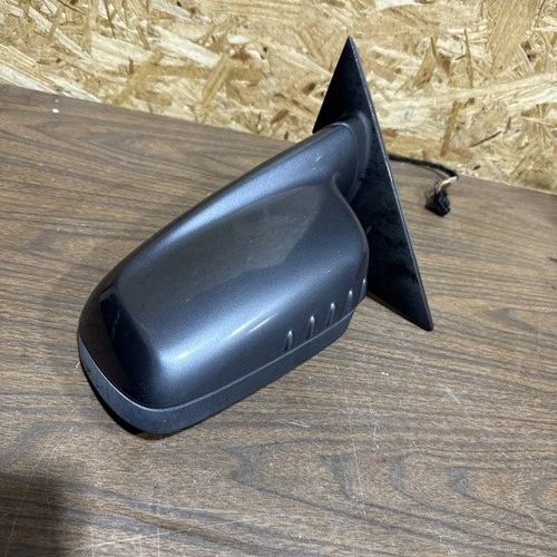 01-03 BMW E46 330CI CONVERT LEFT DOOR SIDE VIEW HEATED MIRROR METALLIC GRAY  OEM