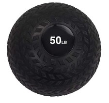 Body Sport 50-Pound Slam Ball with Tread Surface, Versatile, Workout Training
