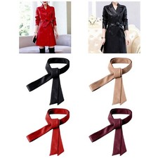PU Leather Waist Belt Versatile Decorative Stylish Fashionable Bowknot Belt
