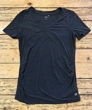 Gapfit Women’s Size S Heathered Grey Breath Side Shirting T-Shirt NWOT
