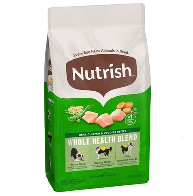 Rachael Ray Nutrish Whole Health Blend Dry Dog Food, Real Chicken & Veggies Reci