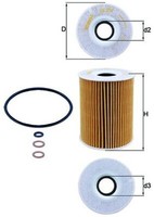 Knecht ÖLfilter OX 254D2 Filtereinsatz FüR BMW E61 E63 E64 E60 83,0Mm 6Er 5Er