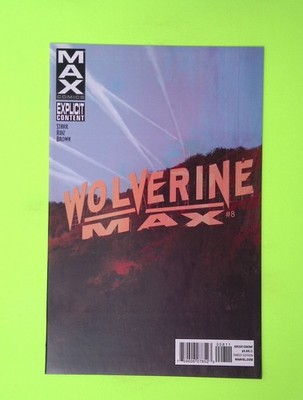 Wolverine MAX #8 2013 MAX Comics High Grade Comic Book X110-163