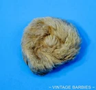 Vintage Barbie Doll Sized Real Mink Brown Fur Hat MINTY ~ 1960's