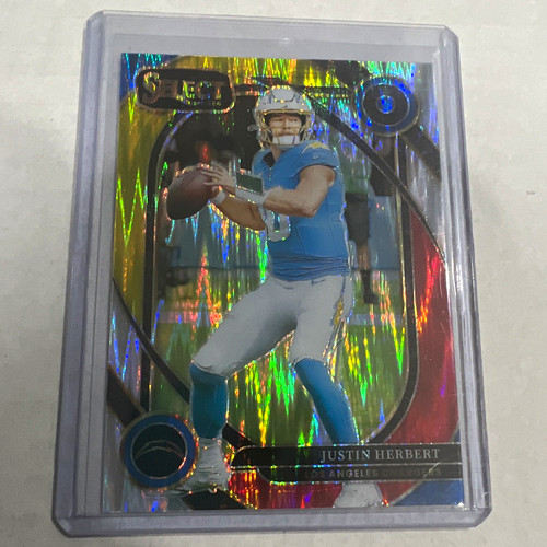 Panini 2024 Select Justin Herbert Los Angeles Chargers Club Level Prizm #232