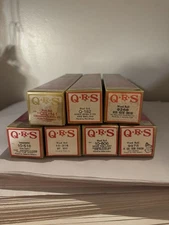 Vintage Mixed Lot 7 QRS Player Piano Word Rolls- by various Artists
