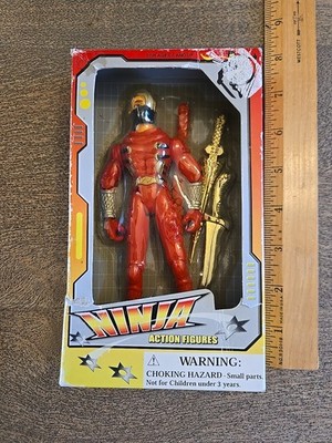 Target Exclusive Ninja Action Figure 6'' In Box See All Pics And Description 