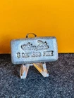Vintage Poured Silvertowne .999 Fine 5 oz Silver Bar - Series 3