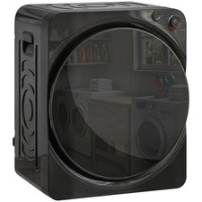 HOMCOM 5kg Vented Tumble Dryer, Compact Dryer with 5 Drying Modes, Black