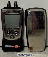 Testo 510 Differential Manometer Air Pressure Meter Gauge 100hPa 0563 0510 - VGC