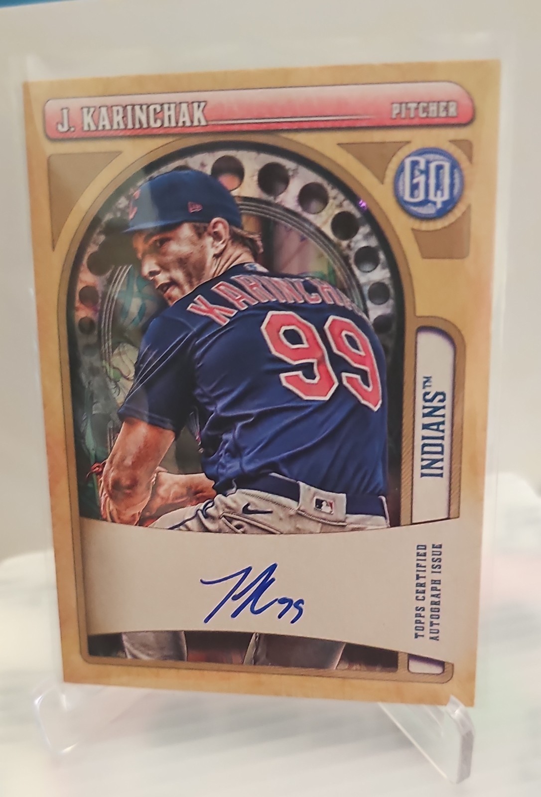 2021 Topps Gypsy Queen - Gypsy Queen Autographs James Karinchak #GQA-JKA (AU)