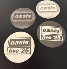Oasis Live 25  - complete set - VIP bar Matts - BACKSTAGE memorabilia - RARE