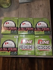 Línea de pesca 6 EA P-Line CXX X-Tra fuerte verde musgo 300 yardas EA
