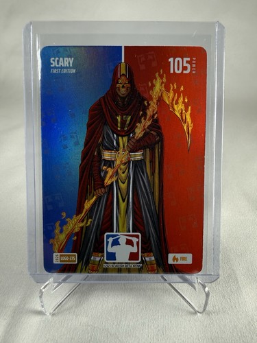 2026 Bo Jackson Battle Arena Terry McLarin - ‘Scary’ Logo-375 Logofoil Fire SSP