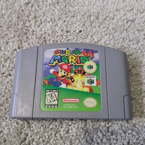 Super Mario 64 (Nintendo 64, 1996) Authentic