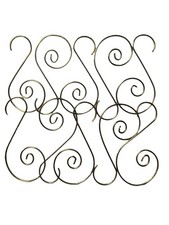 10 Decorative Gold S Swirl Wire Christmas Tree Ornament Hooks Hangers