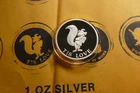 PEPE LE PEW 1990 BUGS BUNNY 50TH BIRTHDAY 999 SILVER COIN COA 50 MADE RARE IPLI