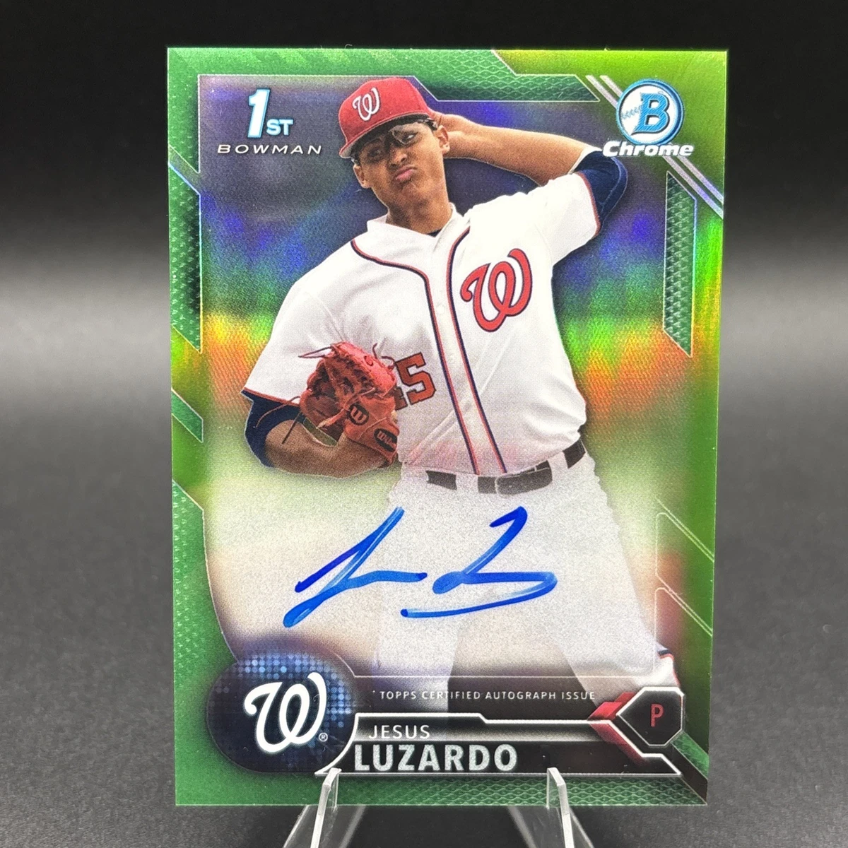 Bowman Washington Nationals Baseball Autographed Sports Trading