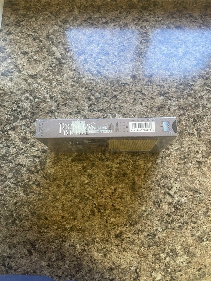 RARE Factory Sealed The Princess Bride VHS Nelson Entertainment NOS 1987 - Image 3 of 4