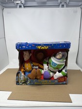 Rare Toy Story Woody  Buzz Lightyear Plush Toy Set Mattel 82855