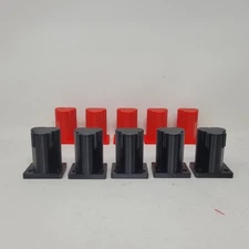 Fits Milwaukee M12 Tool Holder Mount Red Black 5 of Each Organizer