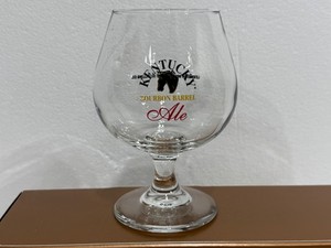 Kentucky Bourbon Barrel Ale Snifter Pedestal Glass