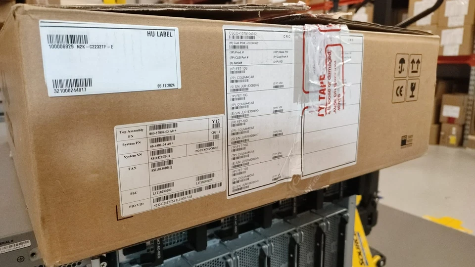 Cisco N2K-C2232TF-E Nexus 2232TM-E 10GE Fabric Extender 2PS, 32x1/10GE + 8x10GE - Image 2 of 4