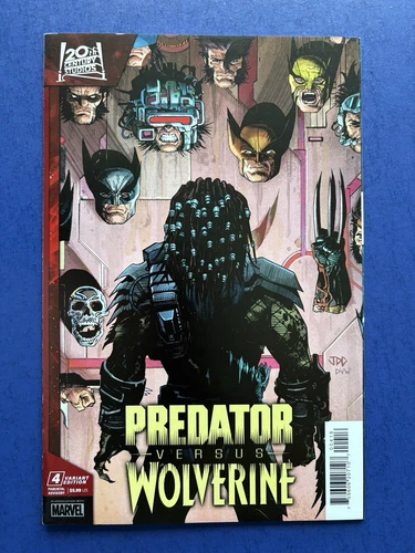 PREDATOR VS WOLVERINE #4 JOSHUA CASSARA 1:25 VARIANT COVER MARVEL