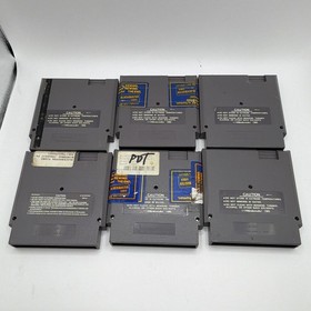 Nintendo NES Game Lot of 6: Jeopardy, Home Alone, Tetris, Jurassic Park