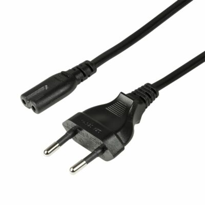 3m Netzkabel Eurostecker auf Kleingerätebuchse Strom Kabel Euro Netzkabel C7