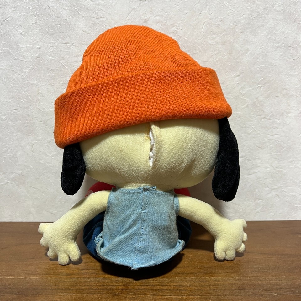Parappa the Rapper Talking Parappa Plush Doll Toy 14 inch Takara 2001 ...