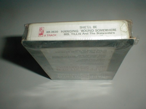 Mel Tillis HANGING ROUND Kapp 8 Track Tape SEALED 1970 Country SSW Songwriter - Picture 5 of 6