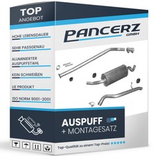 Auspuffanlage für Ford Transit & Tourneo Connect 1.8 TDCI Di LWB ab 2006