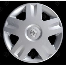 COPPA RUOTA COPRICERCHIO PER RENAULT CLIO DIAM. 14" LOGO CROMATO - E239F240