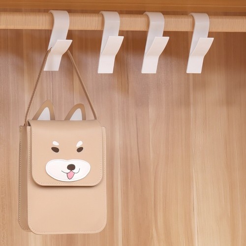 4pcs Over Radiator Hooks Clothes Hanger Bathroom Organizer Plastic Towel Holder - Picture 4 of 9
