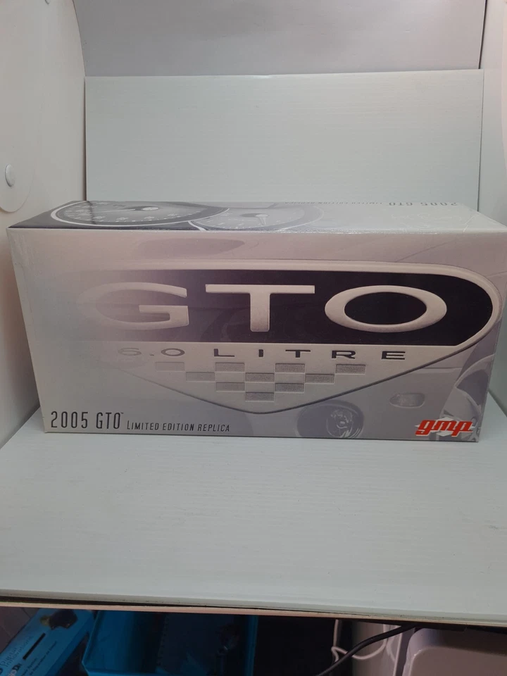 gmp 2005 GTO Limited Edition Replica Holden Manaro 1:18 Scale Blue New In Box  - Image 2 of 4
