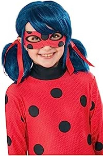 Peluca oficial para niños Miraculous Lady Bug